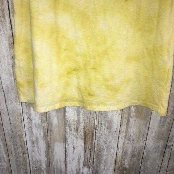 NWT Knox Rose Yellow Dye Sleeveless Blouse - Picture 3 of 5